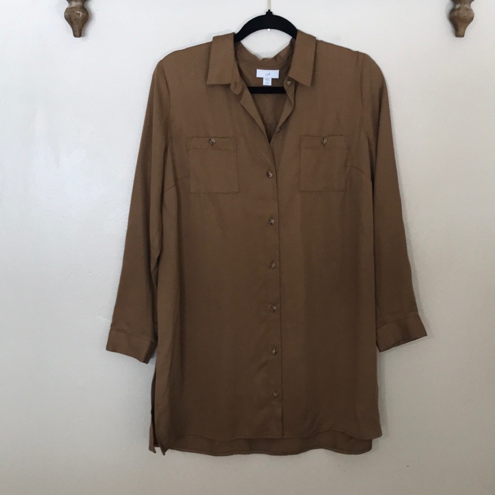 J.Jill‎ Button Down Tunic. Medium Petite